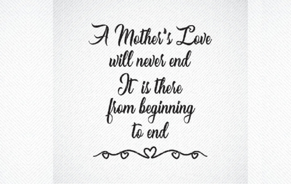 A Mother's Love SVG: A Designer's Review for Embroidery
