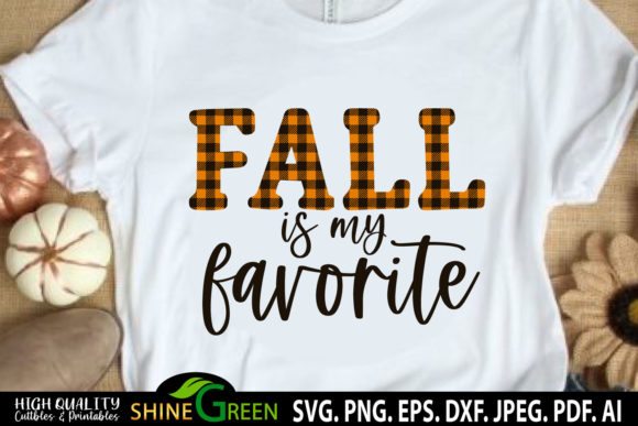 Review: Fall is My Favorite Buffalo Plaid Autumn Design