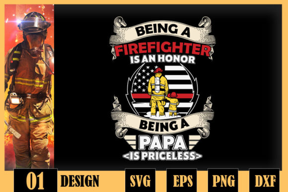 Review: Firefighters Father Day Being a Papa Design