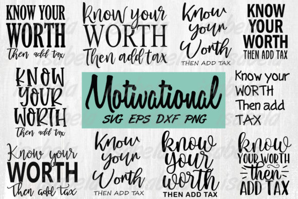 Review: Know Your Worth then Add Tax SVG Bundle