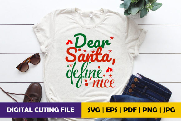 Reviewing Dear Santa Define Nice for Holiday Stitching