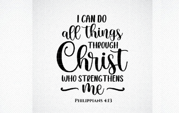 Reviewing the I Can Do All Things Through Christ SVG for Embroidery