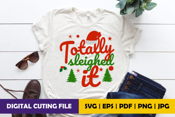 Totally Sleighed It: A Designer's Take on Holiday Embroidery